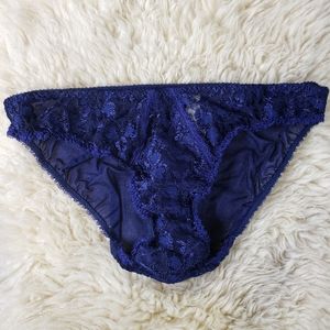 Victoria's Secret panties, royal blue, Size S